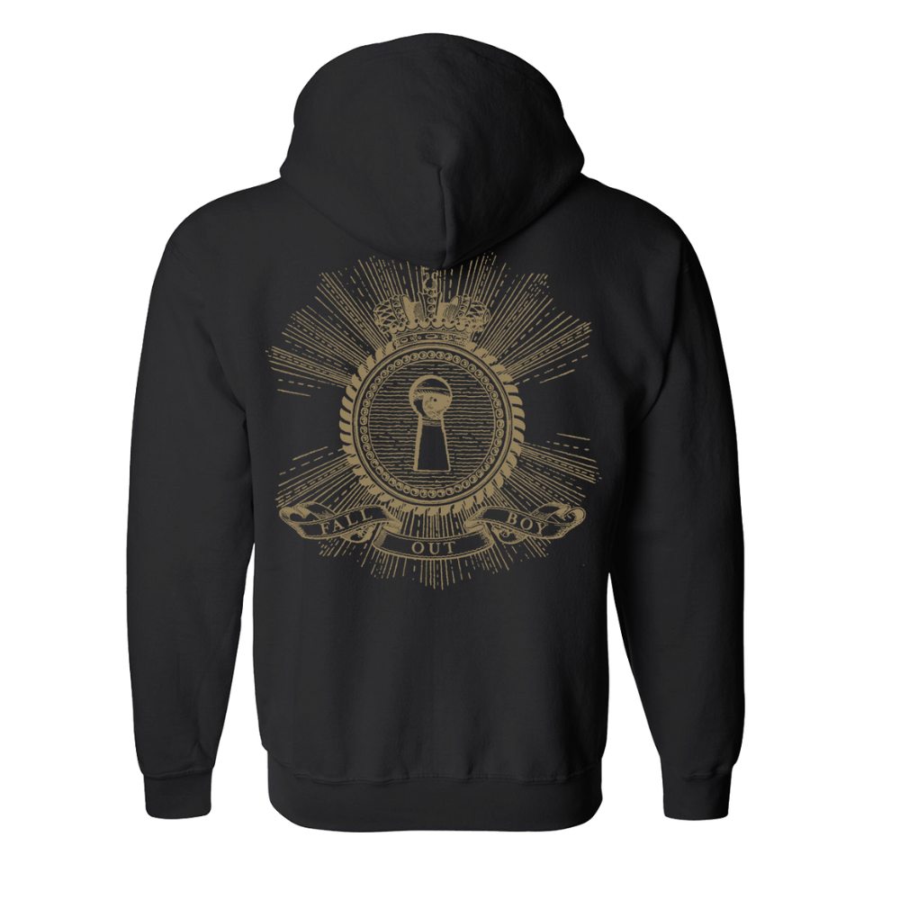 KEYHOLE ZIP HOODIE