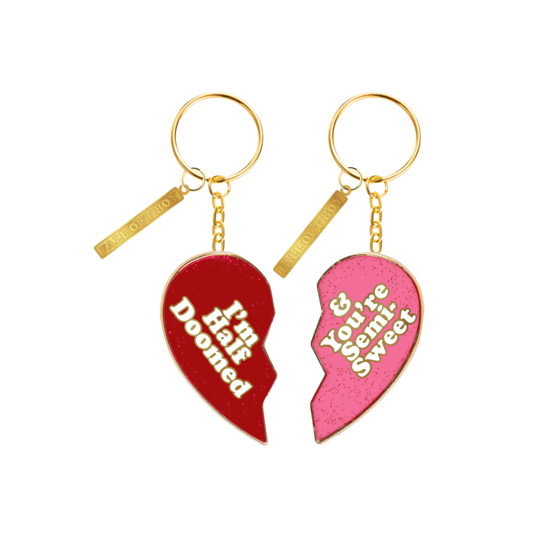 HALF DOOMED KEYCHAIN SET