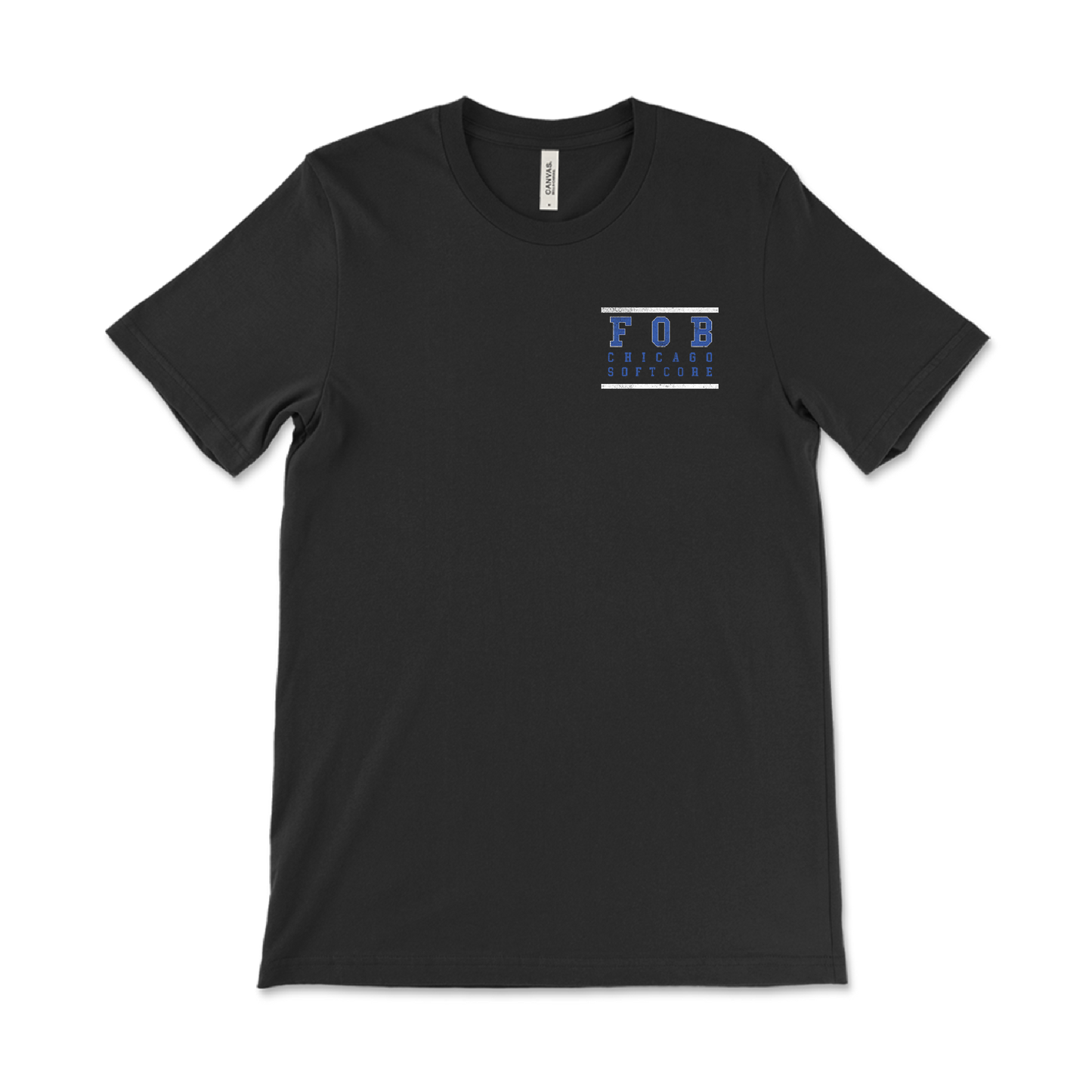 CHICAGO SOFTCORE BLACK T-SHIRT