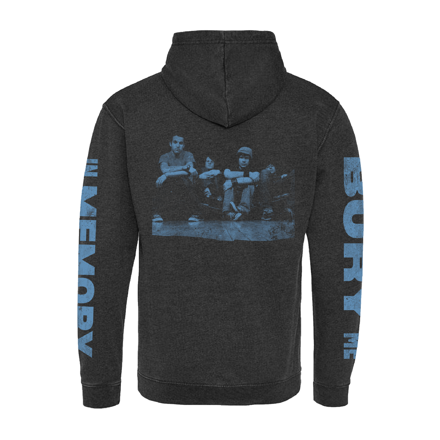 BURY ME IN MEMORY WASHED PULLOVER HOODIE