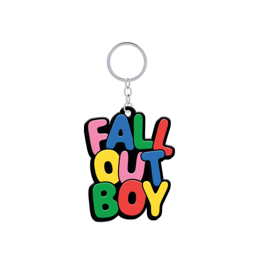 BUBBLE LOGO KEYCHAIN
