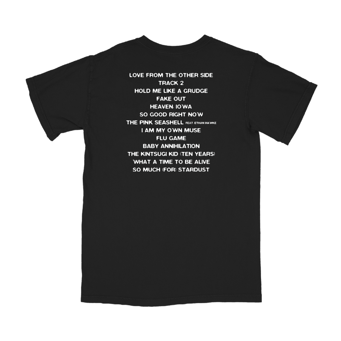 SO MUCH (FOR) STARDUST TRACKLIST T-SHIRT - Fall – Fall Out Boy UK